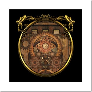 Wonderful steampunk design Posters and Art